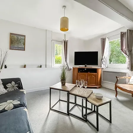Nyaraló Maison Normande Avec Jardin, Parking , Honfleur Fiquefleur-Équainville
