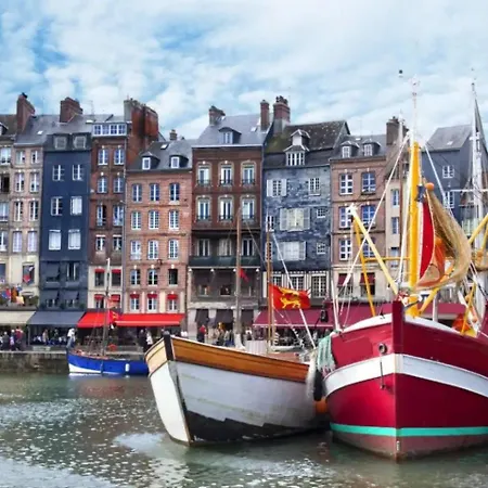 Nyaraló Maison Normande Avec Jardin, Parking , Honfleur Fiquefleur-Équainville